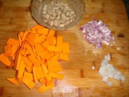 Make Milky-smelling pumpkin meds step 1