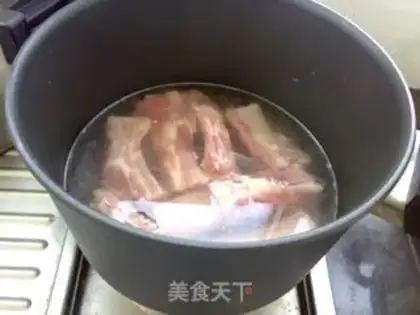 Make Fork saline ribs step 1