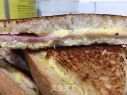 Make Cheese sandwich step 4