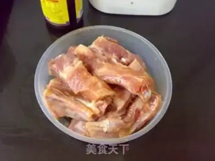 Make Fork saline ribs step 2