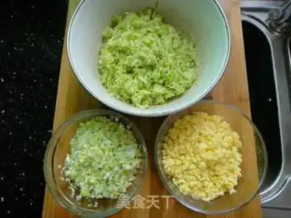 Make Squid egg dumplings step 2