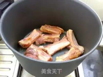 Make Fork saline ribs step 4