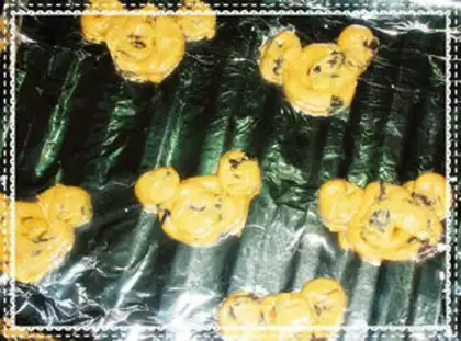 Make Blueberry, black gallon cookies step 7
