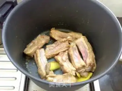 Make Fork saline ribs step 5