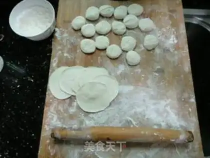 Make Squid egg dumplings step 5