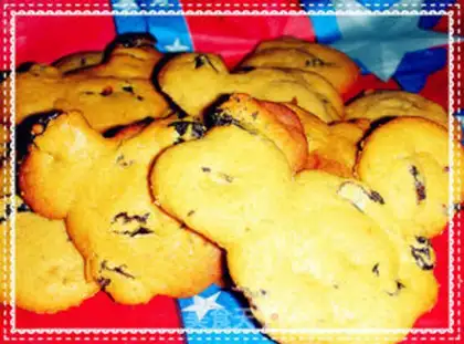 Make Blueberry, black gallon cookies step 8