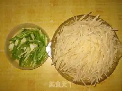 Make Twin pepper potatoes step 1