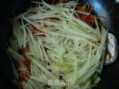 Make The carrots and the mucus step 3