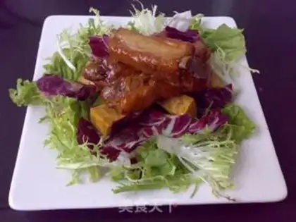 Make Fork saline ribs step 12