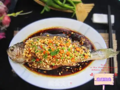 Make Garlic yellowfish step 8
