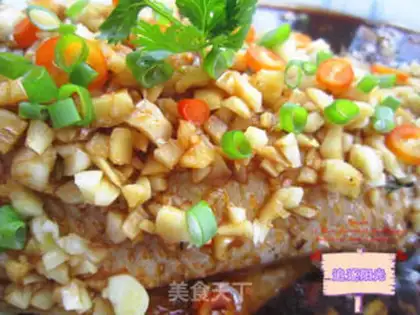 Make Garlic yellowfish step 9