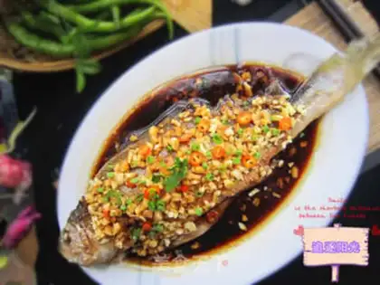Make Garlic yellowfish step 10