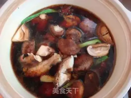 Make Big cabbage seafood step 4