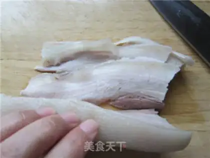 Make Garlic white meat step 2