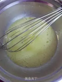 Make Black sesame egg rolls step 2