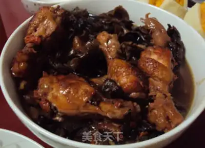 Make Chicken stew mushrooms step 6