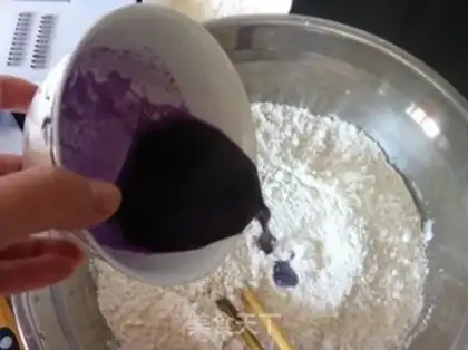 Make Purple dumplings step 2