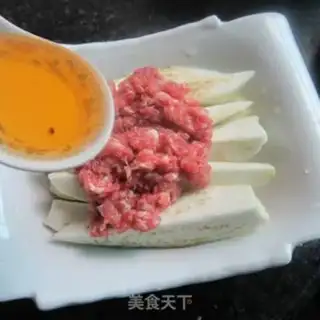 Make Meat and eggplant step 3