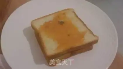 Make Leg egg sandwich step 1