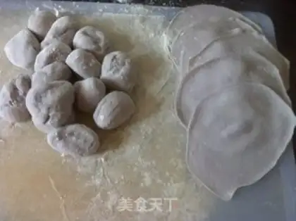 Make Purple dumplings step 11