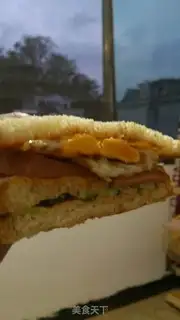 Make Leg egg sandwich step 5