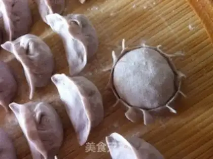 Make Purple dumplings step 14