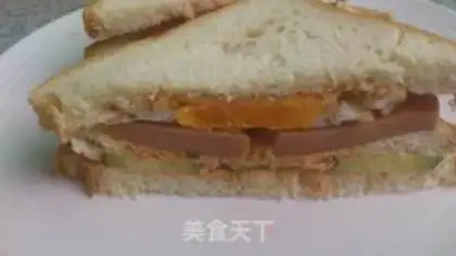 Make Leg egg sandwich step 6