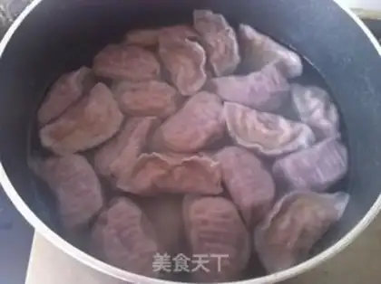Make Purple dumplings step 15