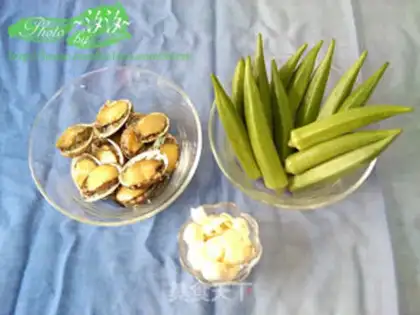Make With soup and abalone step 0