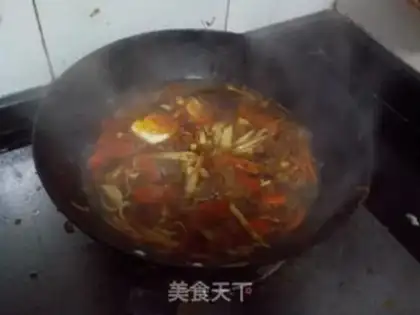 Make Hot noodles step 8