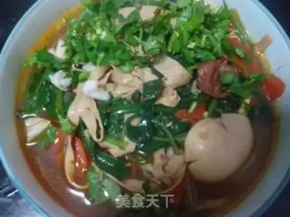 Make Hot noodles step 12