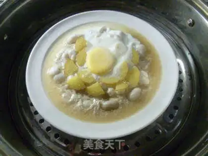 Make Steamed eggs step 7