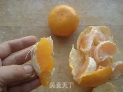 Make Silver orange soup step 1
