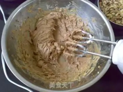 Make walnut chocolate plate step 5