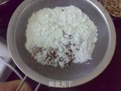 Make walnut chocolate plate step 6