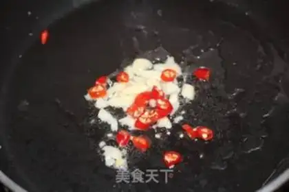 Make The meat and bamboo step 4