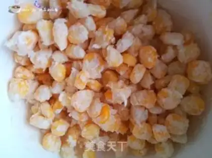 Make Gold sand corn step 4