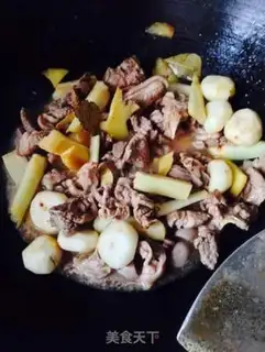 Make Lamb leg meat step 8