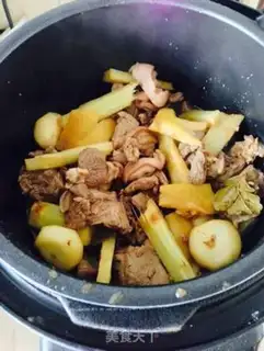 Make Lamb leg meat step 9