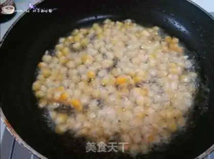 Make Gold sand corn step 6