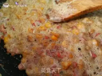 Make Gold sand corn step 9