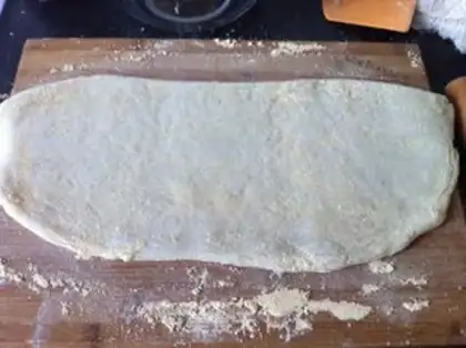 Make Donkey rolls step 22