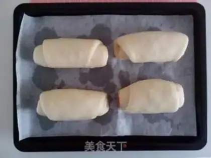 Make Cheese walnut ham pack step 13