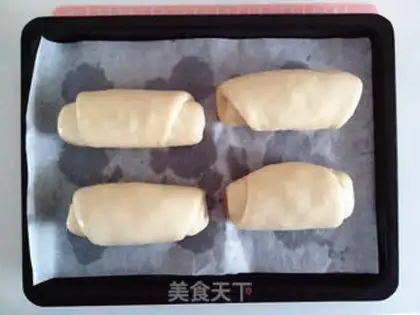 Make Cheese walnut ham pack step 14