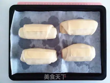 Make Cheese walnut ham pack step 15