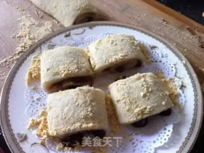 Make Donkey rolls step 26