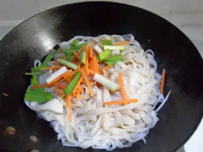 Make Fried river powder step 8