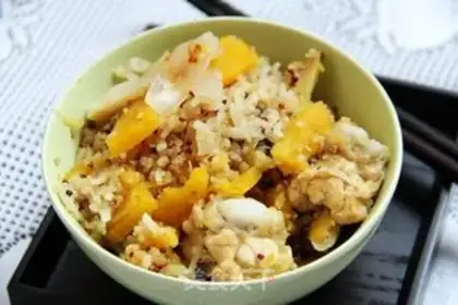 Make Chicken-legged pumpkin onion quinoa step 6