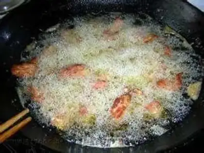 Make Hands on the rich selenium ribs step 2