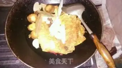 Make Vegetable chicken bean oil step 2